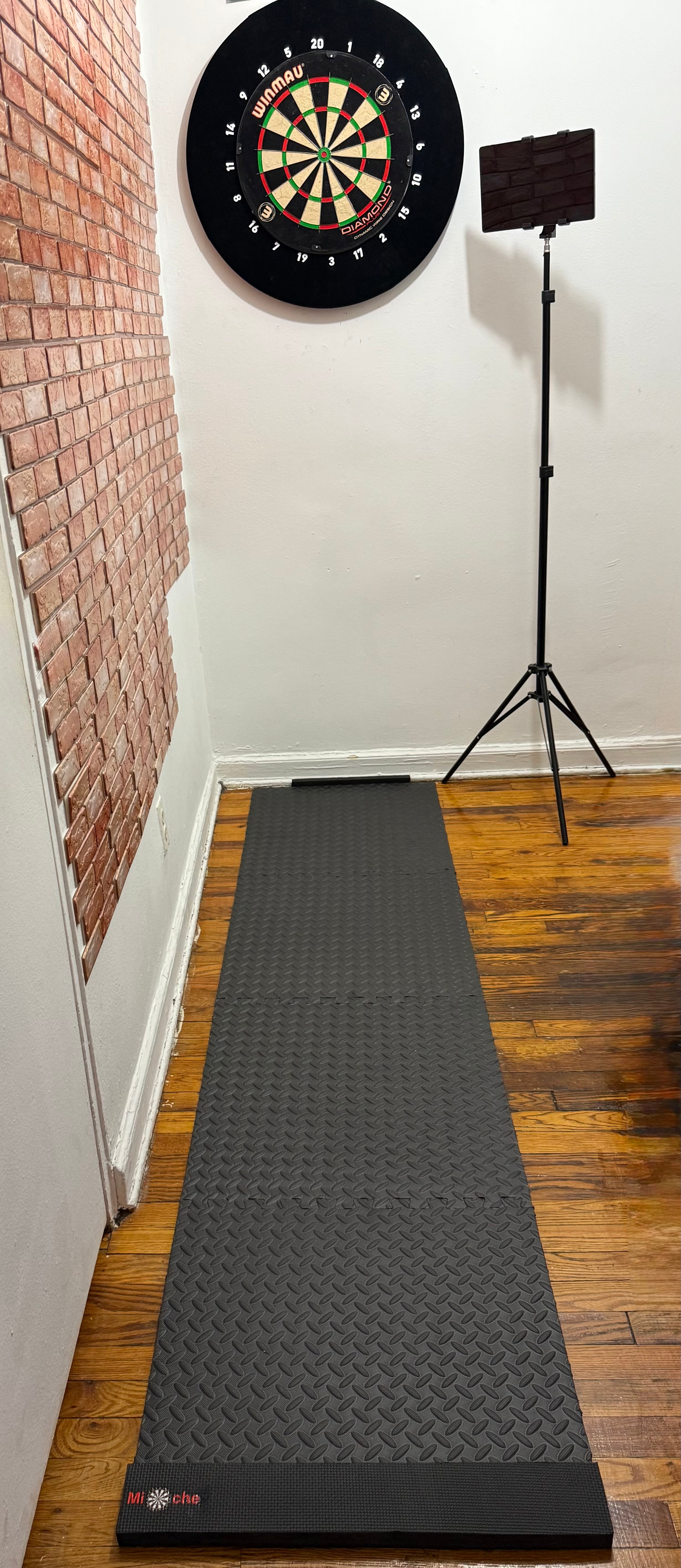 MiOche Dart Mat – Regulation Modular Oche System (7'9¼" | 4-Piece)