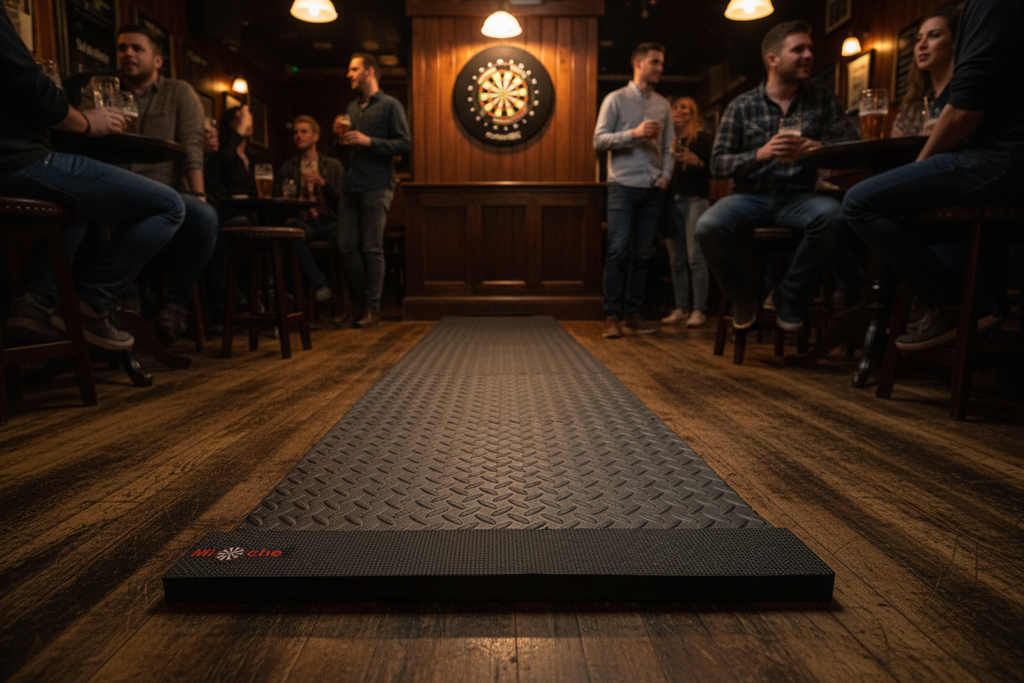 MiOche Dart Mat in a Pub